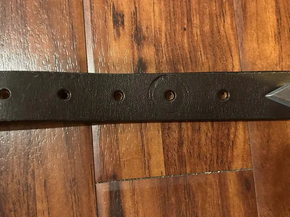 Harley-Davidson Genuine Leather Diamond Studded Belt XS 24/26